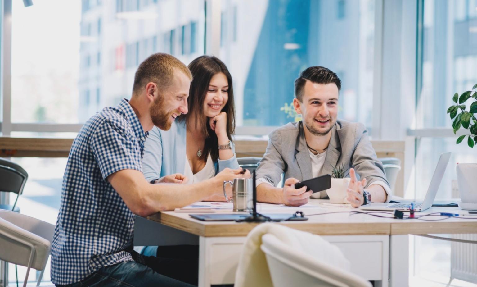 vorenquintal team collaborating on financial strategy in Bendigo office